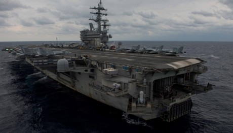 Kapal Induk AS akan Tinjau Angkatan Laut Korsel 