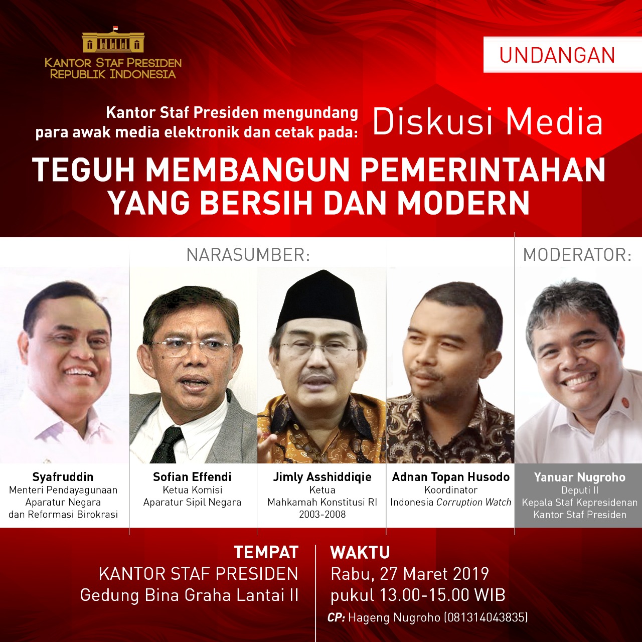 Pemerintah Perkuat Sistem Pencegahan Jual Beli Jabatan