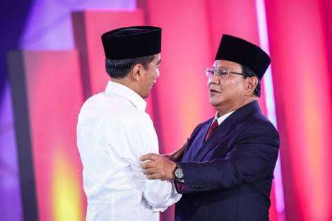 Presiden Jokowi dan Menhan Prabowo Subianto/net 