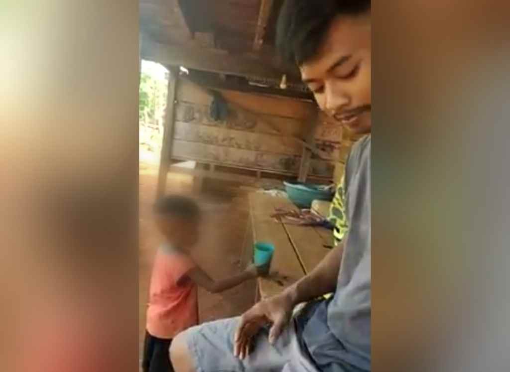 Viral Video Bocah Dicekoki Miras Sampai Mabuk, Pelaku Sudah Diamankan Polisi 1
