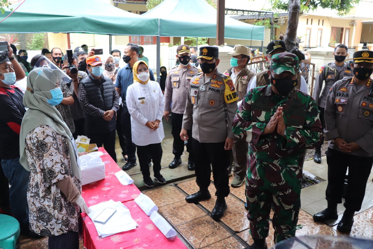Kapolda Banten, Wagub Andika dan Pangdam III Siliwangi Pantau Langsung Pilkada Serang 1