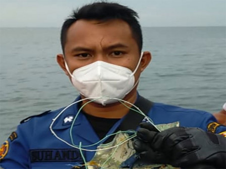 Jajaran Pemkab Kepulauan Seribu Dikerahkan ke Perairan Pulau Laki Lokasi Diduga Jatuhnya Pesawat Sriwijaya Air 1
