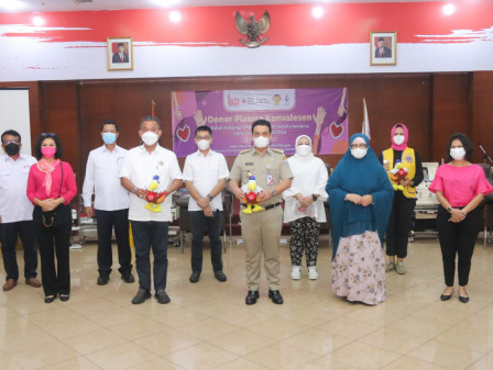 Wagub DKI Jakarta Dukung Giat Donor Plasma Konvalesen 1