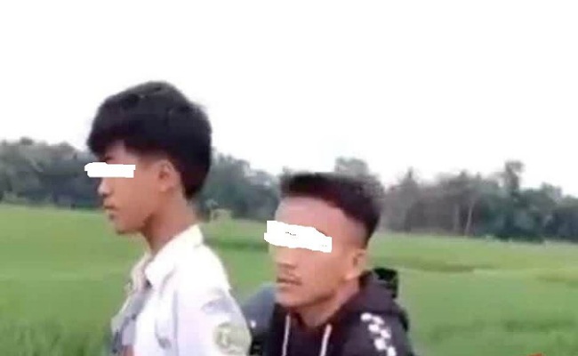 Update 2 Remaja Pembuat Video Mesum Gay Di Sawah Banjarnegara Ditangkap Polisi 