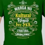 Cak Imin Pamer Kaos Bertuliskan "NU Kultural Wajib Ber-PKB, Struktural Sakarepmu!"